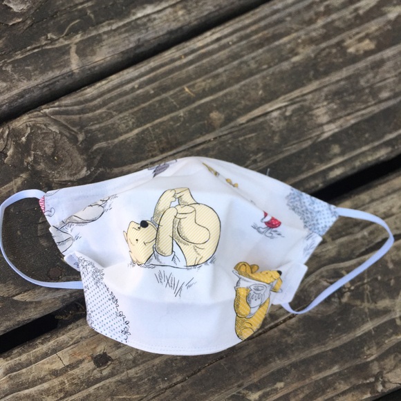 WEEKEND SALE Pooh Inspired Adult Face Mask! - Picture 3 of 3